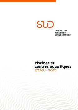 Piscines et centres aquatiques 2020 - 2021 - architecture urbanisme design intérieur - Sud Architectes