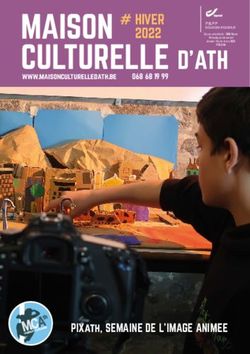 MAISON CULTURELLE D'ATH - # HIVER 2022 - MCATH