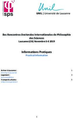 Informations Pratiques - 8es Rencontres Doctorales Internationales de Philosophie des Sciences - Sciencesconf.org