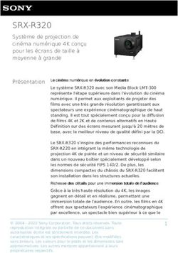 SRX-R320 Système de projection de cinéma numérique 4K conçu pour les ...