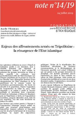 24 juillet 2019 - Fondation pour la recherche stratégique