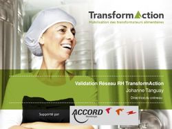 Validation Réseau RH TransformAction - Johanne Tanguay Supporté par