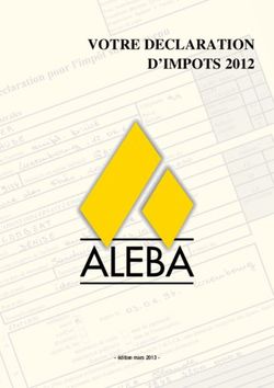 VOTRE DECLARATION D'IMPOTS 2012 - édition mars 2013