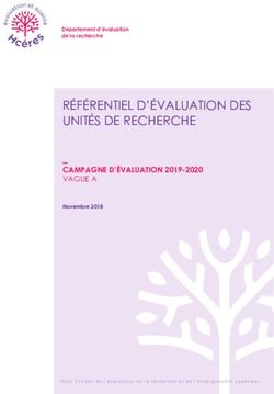 RÉFÉRENTIEL D'ÉVALUATION DES UNITÉS DE RECHERCHE - CAMPAGNE D'ÉVALUATION 2019-2020 VAGUE A - Hcéres