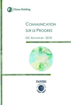 COMMUNICATION SUR LE PROGRES - GC ADVANCED 2018 - Amazon S3
