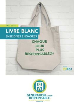 LIVRE BLANC ENSEIGNES ENGAGÉES - MAI 2019 - Paris Action Climat