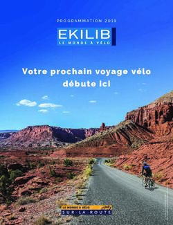 Votre prochain voyage v&eacute;lo d&eacute;bute ici - PROGRAMMATION 2019 - Ekilib