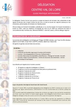 D&Eacute;L&Eacute;GATION CENTRE-VAL DE LOIRE - GUIDE PRATIQUE INTERVENANT - Le CNFPT