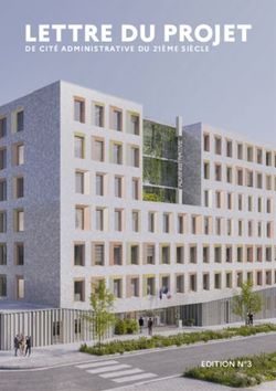 LETTRE DU PROJET DE CIT&Eacute; ADMINISTR ATIVE DU 21&Egrave;ME SI&Egrave;CLE - EDITION N 3 - Pr&eacute;fecture de la Somme