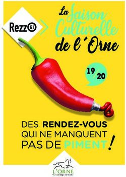 PAS DE PIMENT DES RENDEZ-VOUS QUI NE MANQUENT - Conseil départemental de l'Orne