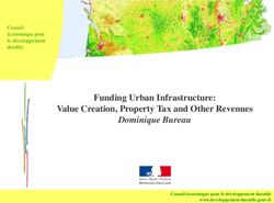 Funding Urban Infrastructure: Value Creation, Property Tax and Other Revenues - Dominique Bureau