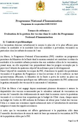 Programme National d'Immunisation