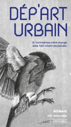 Ici commence votre voyage dans l'art urbain roubaisien.