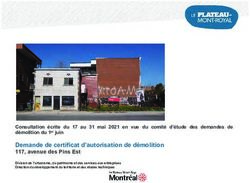Demande de certificat d'autorisation de démolition 117, avenue des Pins Est - Montréal