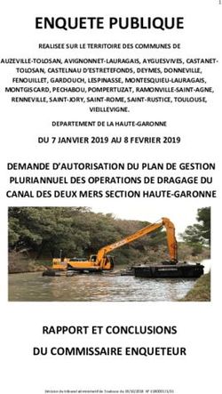 ENQUETE PUBLIQUE - Préfecture de la Haute-Garonne