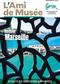 Marseille dossier - ACTUALITÉ DES ASSOCIATIONS & DES MUSÉES - FFSAM