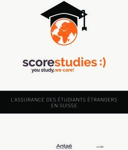 L'ASSURANCE DES ÉTUDIANTS ÉTRANGERS EN SUISSE - 10 pages