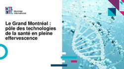 Le Grand Montr&eacute;al : p&ocirc;le des technologies de la sant&eacute; en pleine effervescence - Montreal International