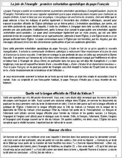 La joie de l'évangile : première exhortation apostolique du pape François