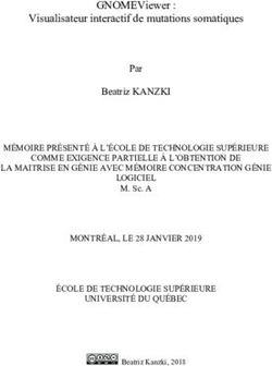 GNOMEViewer : Visualisateur interactif de mutations somatiques - ÉTS