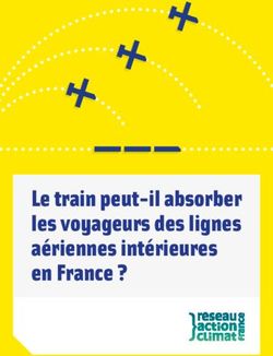 Le train peut-il absorber les voyageurs des lignes a&eacute;riennes int&eacute;rieures en France ? - R&eacute;seau Action Climat