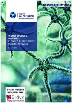 DOSSIER THÉMATIQUE BIORESSOURCES MARINES : PLONGEZ AU COEUR D'UN MARCHÉ INNOVANT ! - Ouest Valorisation