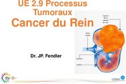 Cancer du Rein UE 2.9 Processus Tumoraux - Dr. JP. Fendler