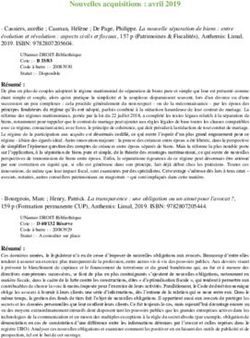 Nouvelles acquisitions : avril 2019 - Universit&eacute; de Namur