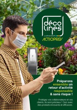 Préparons ensemble un retour d'activité responsable & sans risque ! - Protégez vos collaborateurs et vos clients, ils sont précieux ! Ceci avec ...