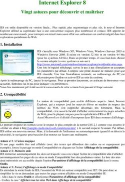 Internet Explorer 8 Vingt astuces pour découvrir et maîtriser