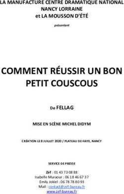 COMMENT RÉUSSIR UN BON PETIT COUSCOUS - LA MANUFACTURE CENTRE DRAMATIQUE NATIONAL NANCY LORRAINE - ZEF-BUREAU