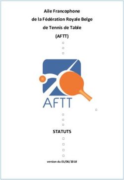 (AFTT) - STATUTS - Aile Francophone de la F&eacute;d&eacute;ration Royale Belge de Tennis de Table - version du 01/06/2018