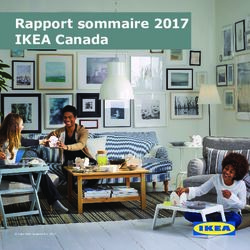 Rapport sommaire 2017 IKEA Canada