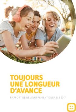 TOUJOURS UNE LONGUEUR D'AVANCE - RAPPORT DE DÉVELOPPEMENT DURABLE 2017 - Telenet