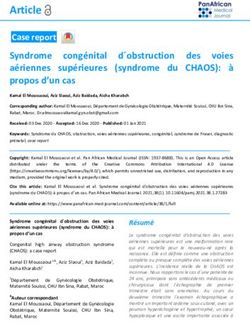 Article Case report - The Pan African Medical Journal