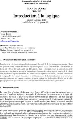 Introduction &agrave; la logique - D&eacute;partement de philosophie | UQAM