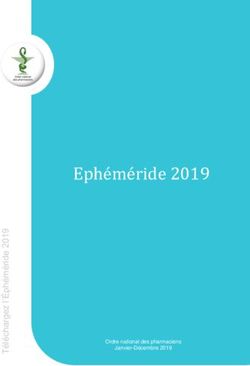Ephéméride 2019 - Ordre National des Pharmaciens