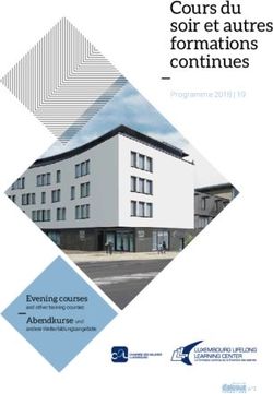 Cours du soir et autres formations continues - Programme 2018 | 19 - Evening courses - Luxembourg Lifelong ...