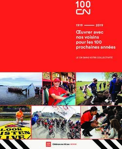 ŒUVRER AVEC NOS VOISINS POUR LES 100 PROCHAINES ANNÉES - LE CN DANS VOTRE COLLECTIVITÉ - CN RAIL