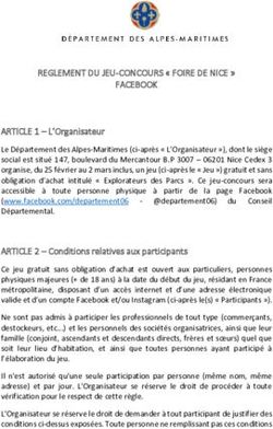 REGLEMENT DU JEU-CONCOURS " FOIRE DE NICE " FACEBOOK - D&eacute;partement des ...