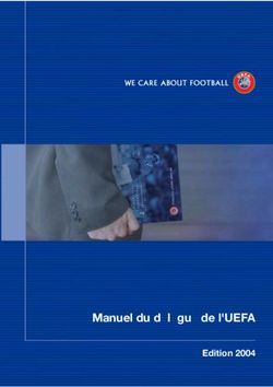 Manuel du délégué de l'UEFA - Edition 2004