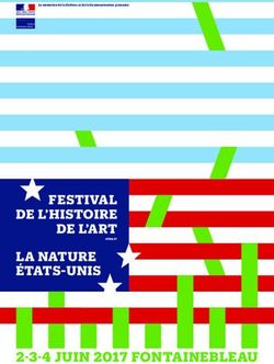 FESTIVAL DE L'HISTOIRE DE L'ART LA NATURE - ÉTATS UNIS 2 3 4 JUIN 2017 FONTAINEBLEAU - INHA