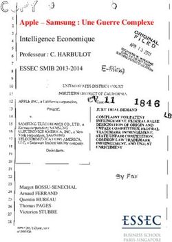 Apple - Samsung : Une Guerre Complexe - Intelligence Economique ESSEC SMIB 2013-2014
