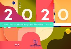 CATALOGUE Cabinets d'expertise comptable Automne - IFEC events