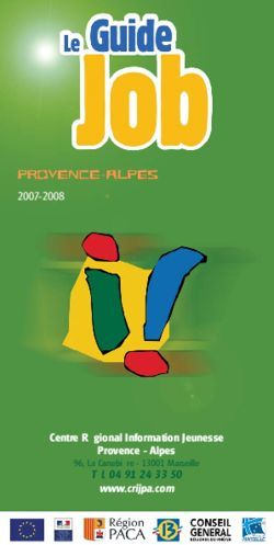 Centre Régional Information Jeunesse Provence - Alpes - www.crijpa.com Tél. 04 91 24 33 50