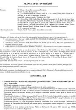 SEANCE DU 26 FEVRIER 2019 - Ottignies Louvain-la ...