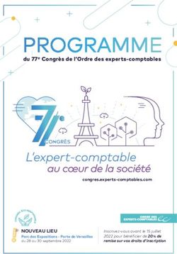 PROGRAMME du 77e Congr&egrave;s de l'Ordre des experts-comptables - Congr&egrave;s experts comptables