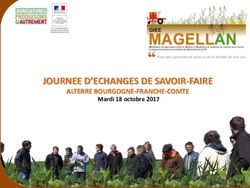 JOURNEE D'ECHANGES DE SAVOIR-FAIRE - ALTERRE BOURGOGNE-FRANCHE-COMTE Mardi 18 octobre 2017 - Alterre ...