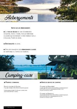 Hébergements - La Forêt-Fouesnant