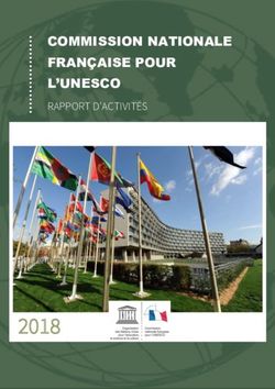 2018 RAPPORT D'ACTIVITÉS COMMISSION NATIONALE FRANÇAISE POUR L'UNESCO - La France à l ...